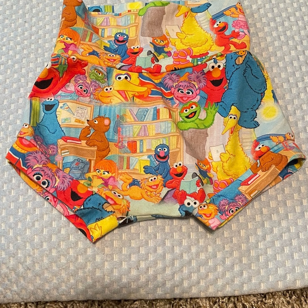 Colorful Sesame Street Kids Bummies